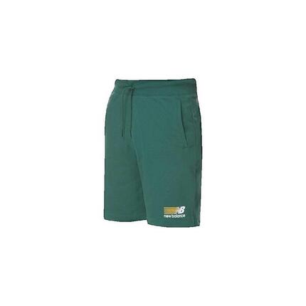 Short Hommes New Balance Core French Terry vert