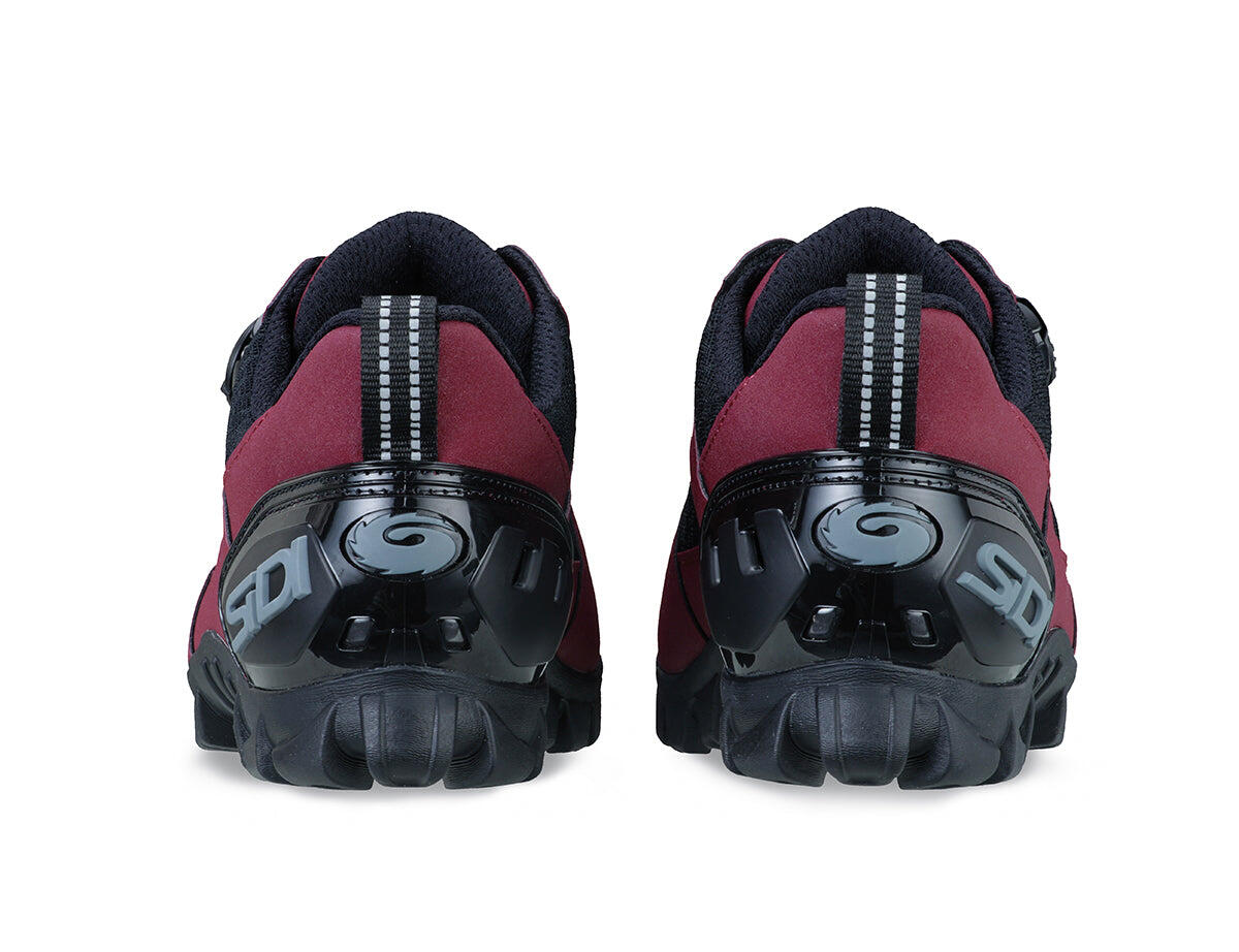 Sapatos TURBO MTB, bordô/preto 4/6