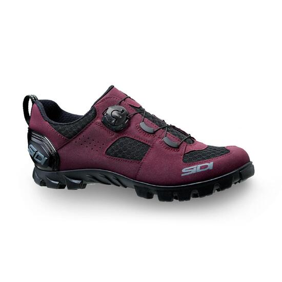 Buty TURBO MTB, bordowo-czarne