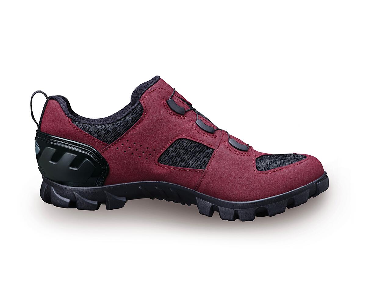 Sapatos TURBO MTB, bordô/preto 2/6