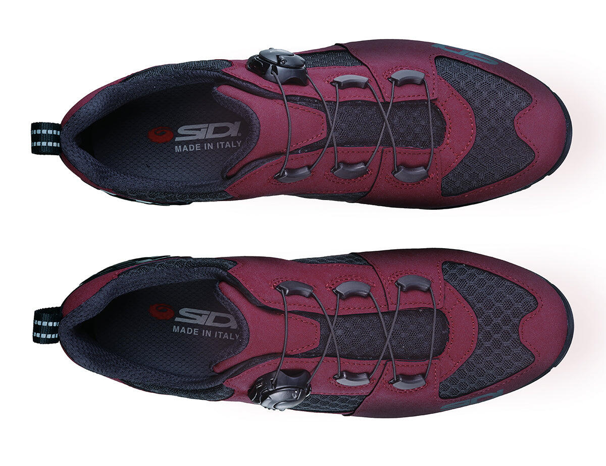 Sapatos TURBO MTB, bordô/preto 3/6