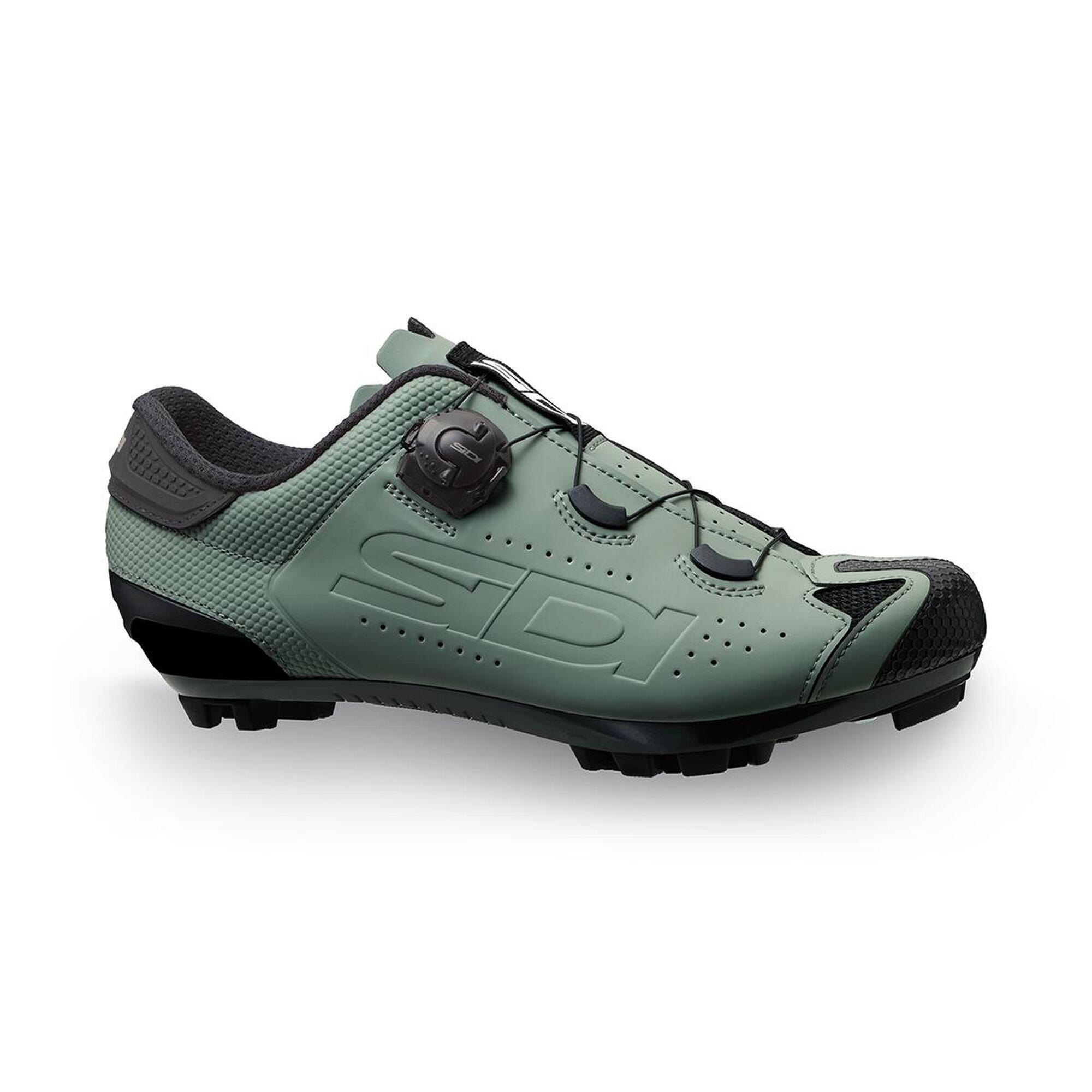 Sidi - Chaussures Dust Vert - Chaussures De Vélo - Vert - 40 - Decathlon