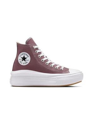 Zapatilla para Mujer Converse All star move high top Granate