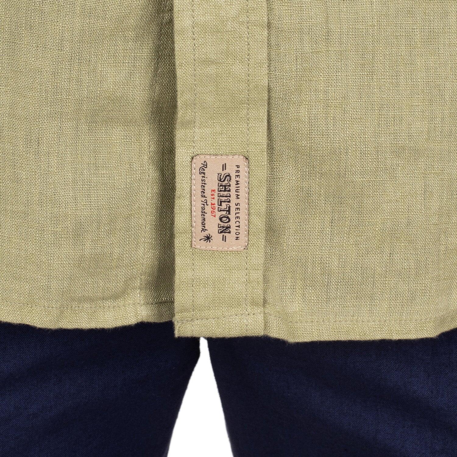 Chemise lin manches courtes homme 4/6