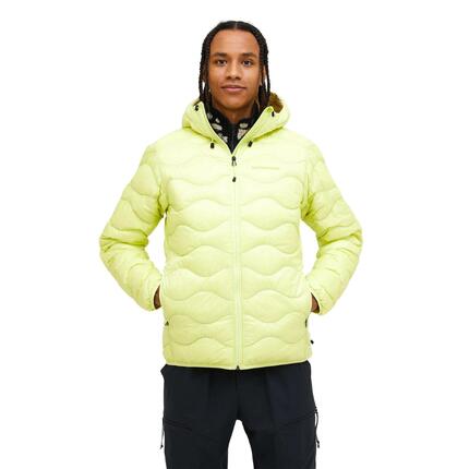 Kurtka Peak Performance puchowa męska Helium Down Hood Jacket żółta - XL