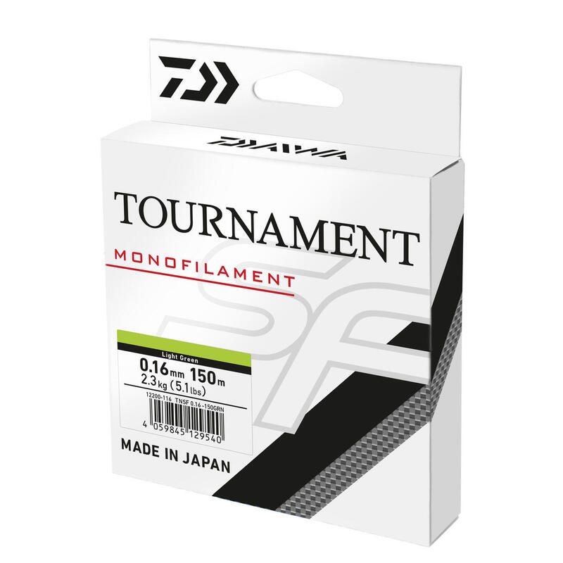 FIR MONO DAIWA TOURNAMENT SF 0,23MM/4,5KG/300M GREEN