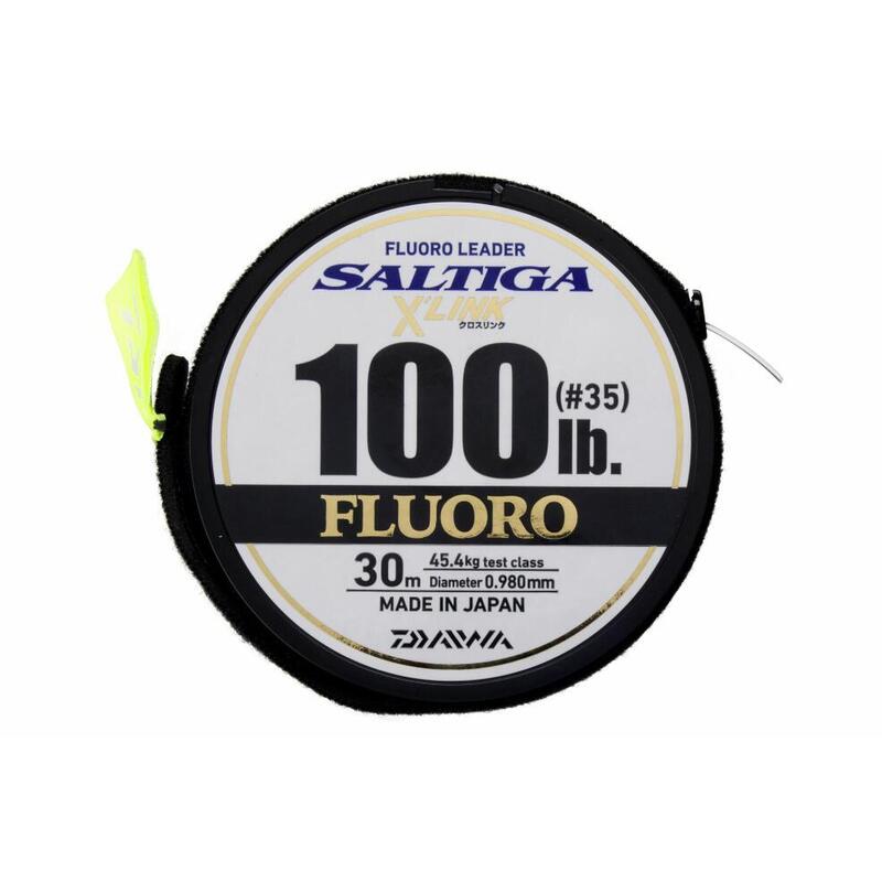 Fir fluorocarbon leader Daiwa Saltiga FC Leader X Link 0.23 mm, 8 lbs, 30 m