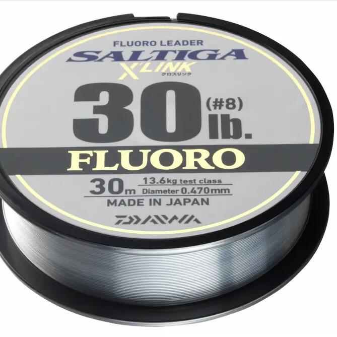Флуорокарбонов лидер Daiwa Saltiga FC Leader X Link 0.47 мм, 30 lbs, 30 м