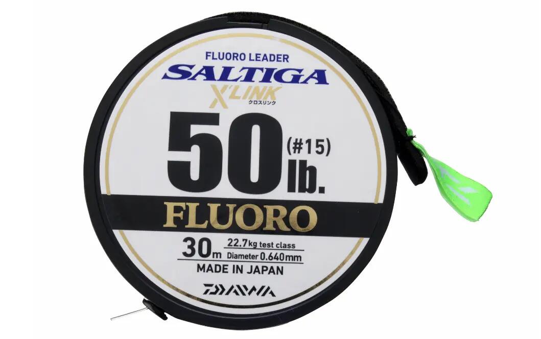 Daiwa Saltiga FC Leader X Link 0,23 mm/8 lbs/30 m fluorocarbon horgász zsinór 4/4