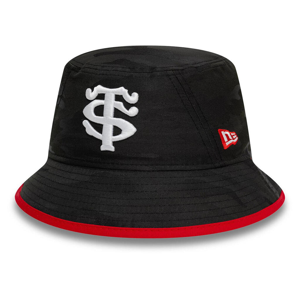 Stade Toulousain New Era Tonal Camo Bucket Hat Noir
