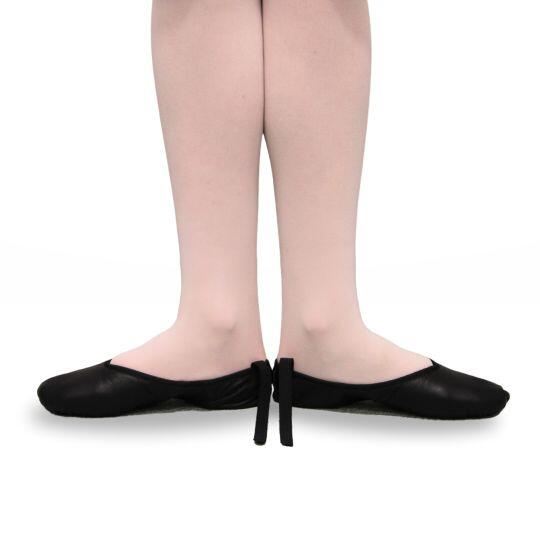 MINITIAL - Demi-pointe bisemelle en cuir