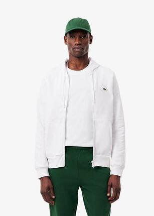 Sweat zippé à capuche Lacoste - Homme