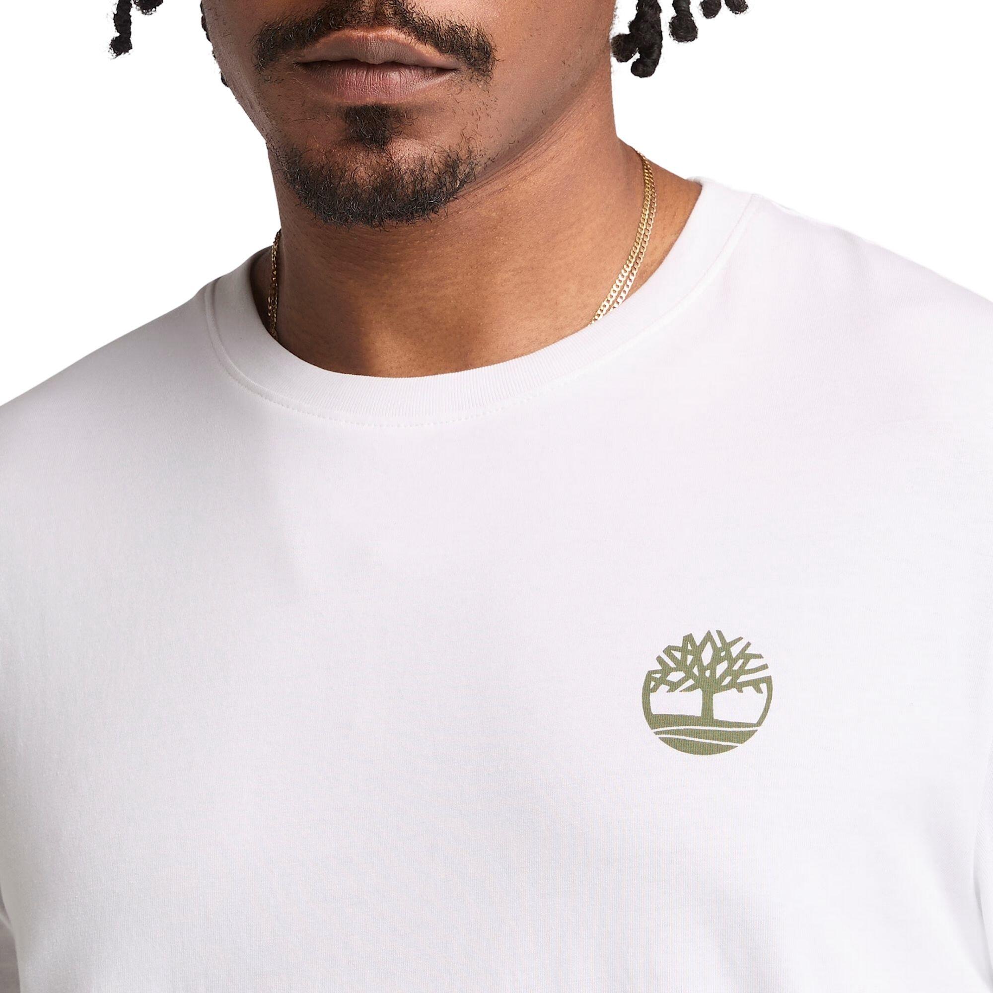 T-shirt Kennebec River Back Camo Tree Logo Blanc - TB0A2FKZ100 4/4