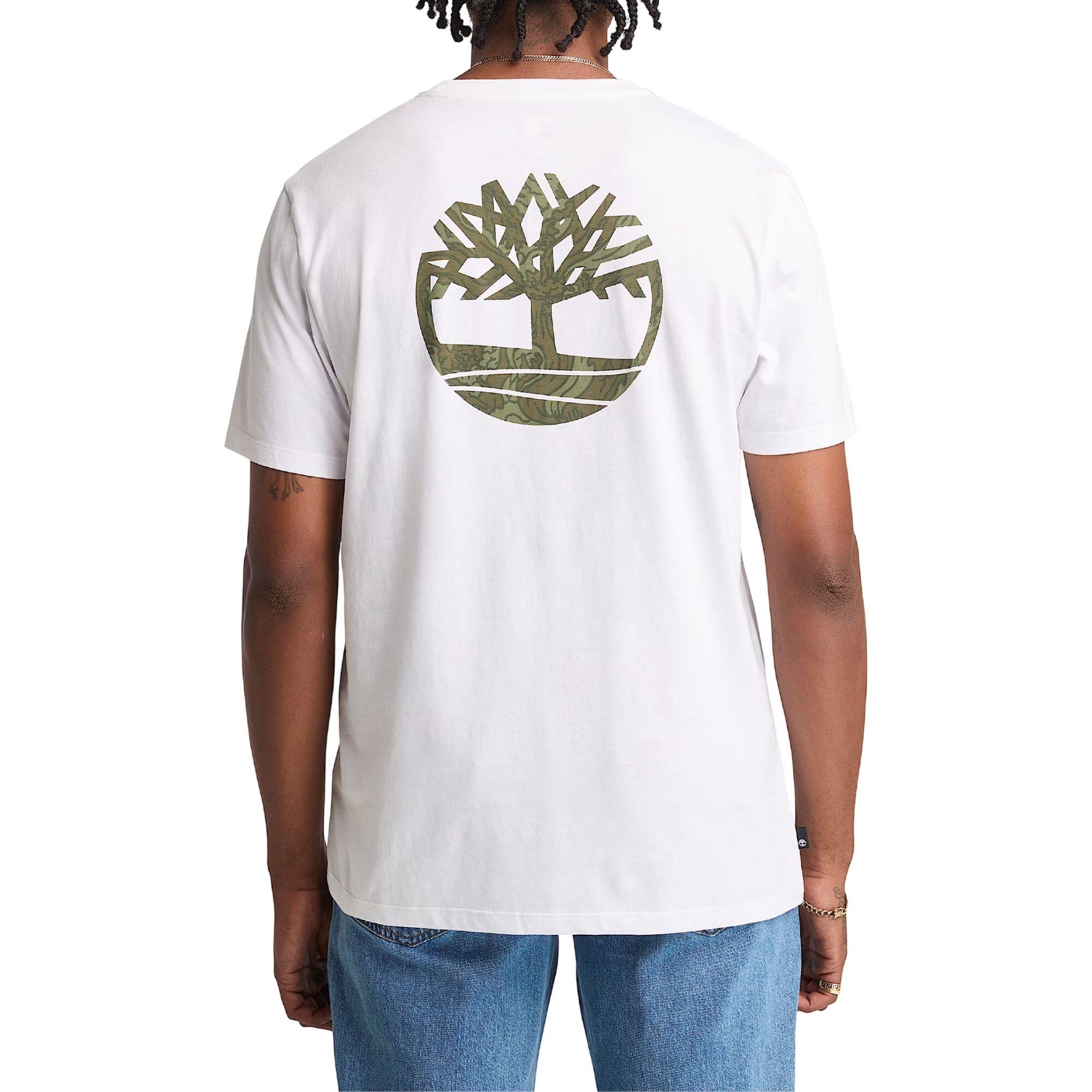 T-shirt Kennebec River Back Camo Tree Logo Blanc - TB0A2FKZ100 2/4