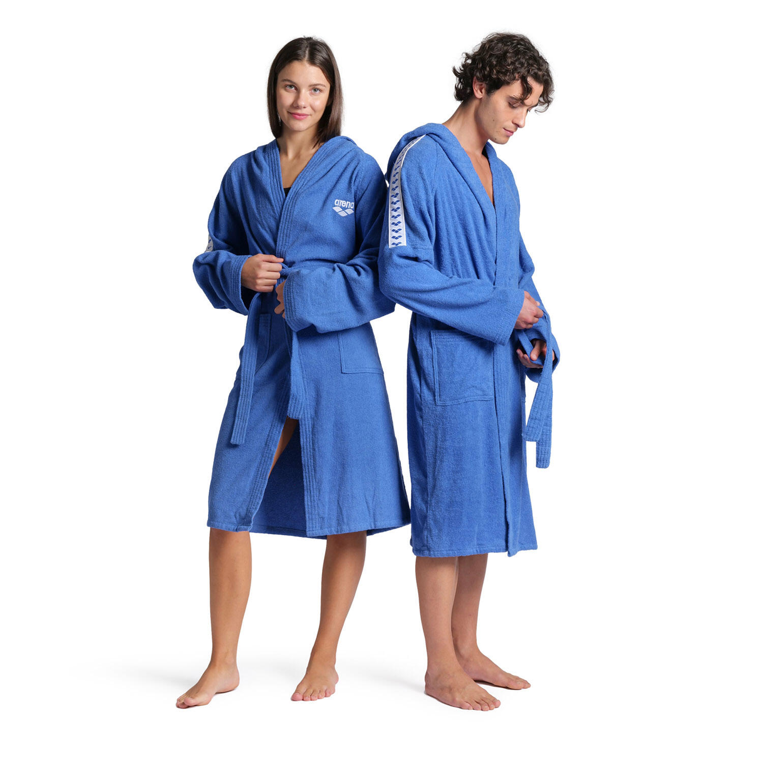 bleu royal / blanc