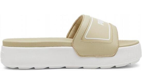 PUMA KARMEN SLIDE DONNA BEIGE