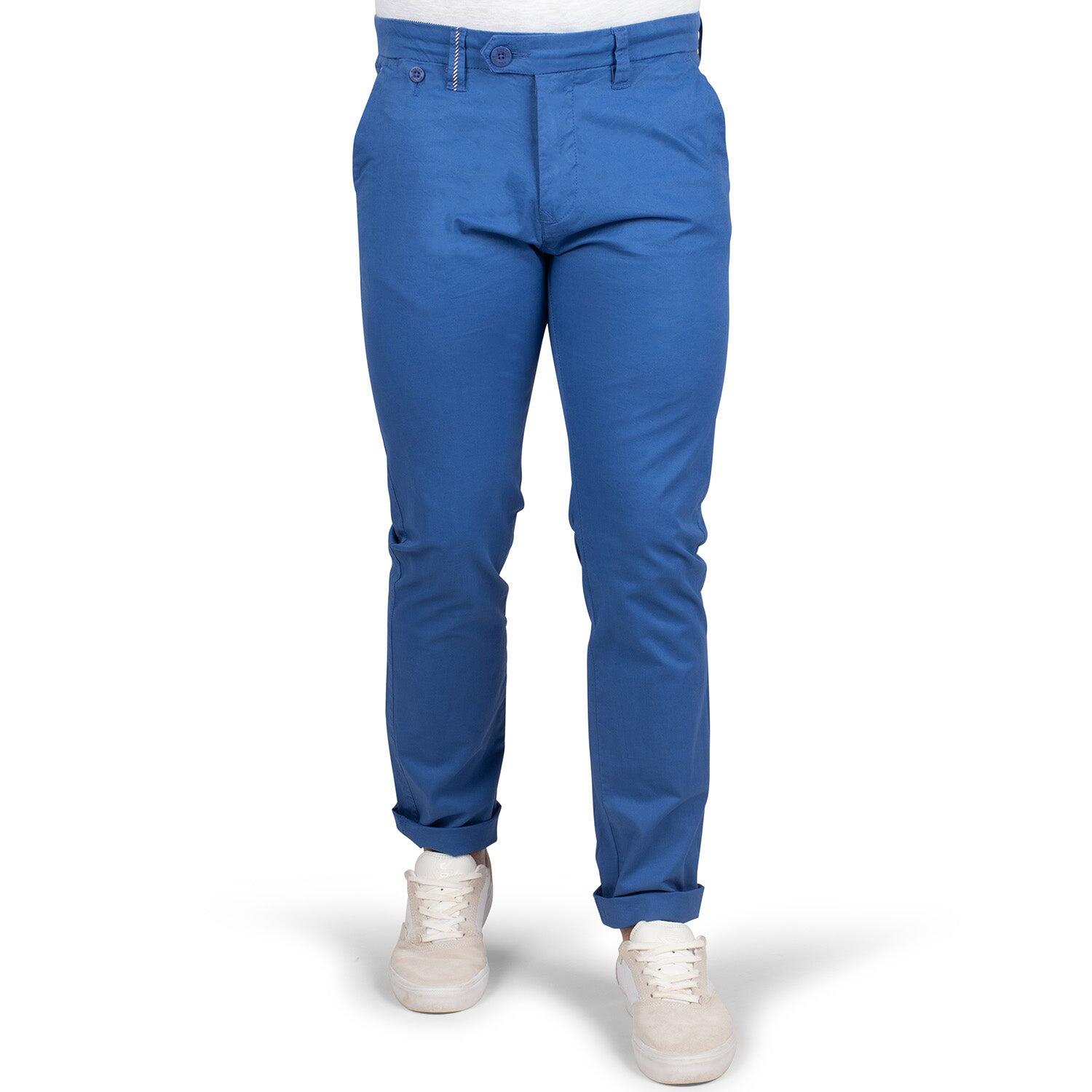 Shilton - Chino Basic Uni Homme - Pantalons - Bleu - 52 - Decathlon