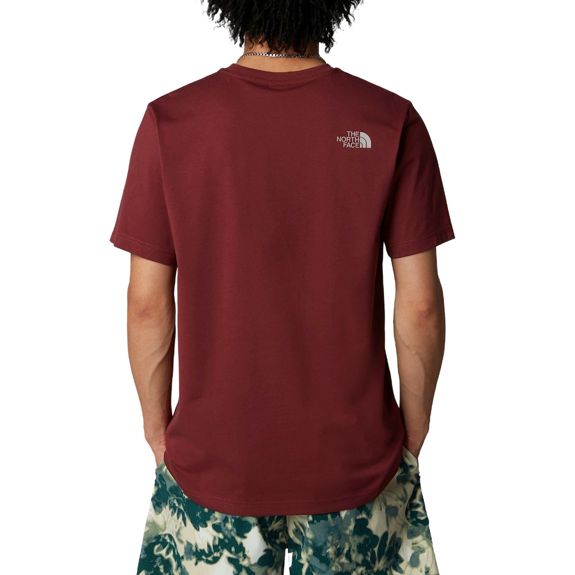 T-shirt Easy Rood - NF0A8A6C58C 2/3