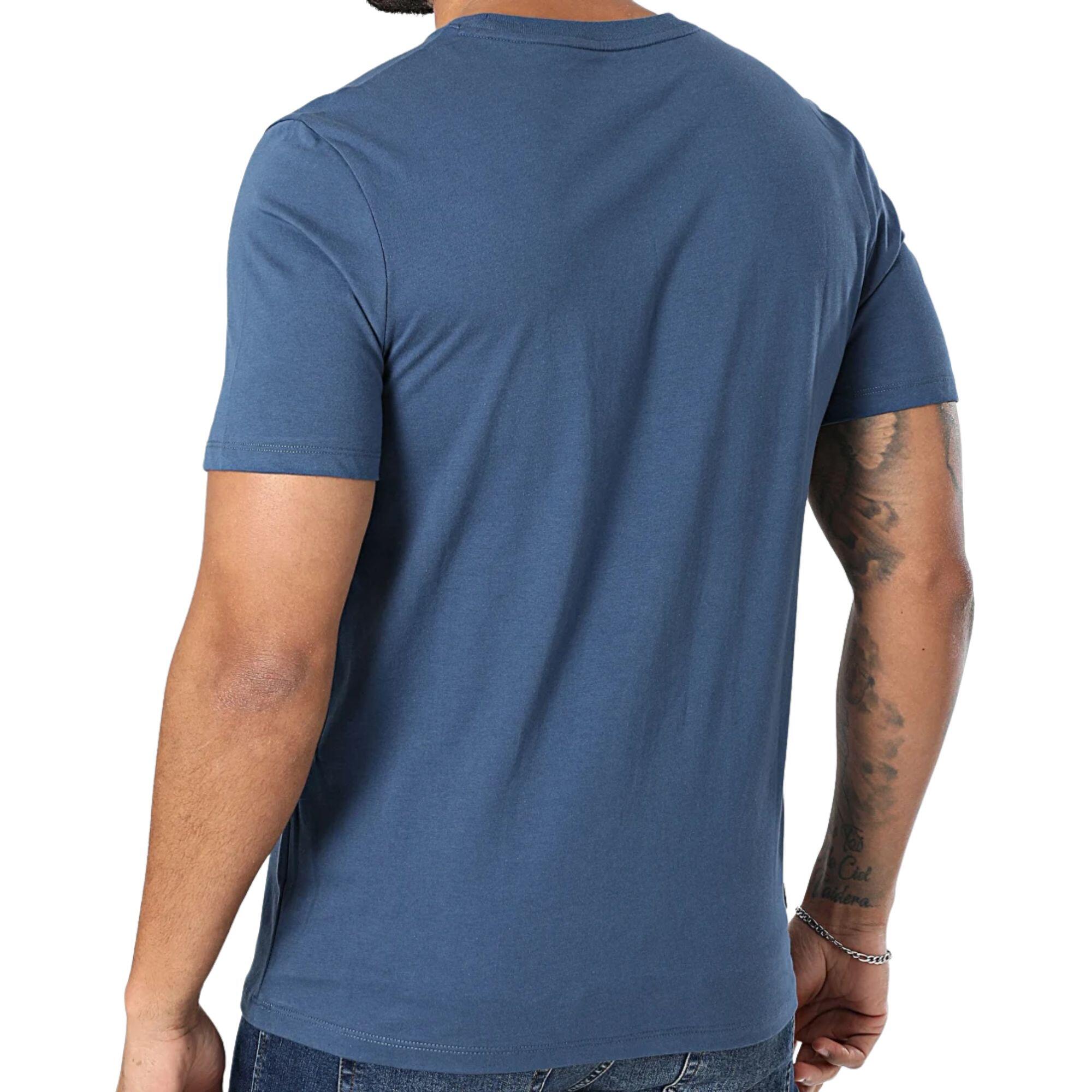 T-shirt Kennebec River Linear Logo Blauw - TB0A5UPQ288 2/4