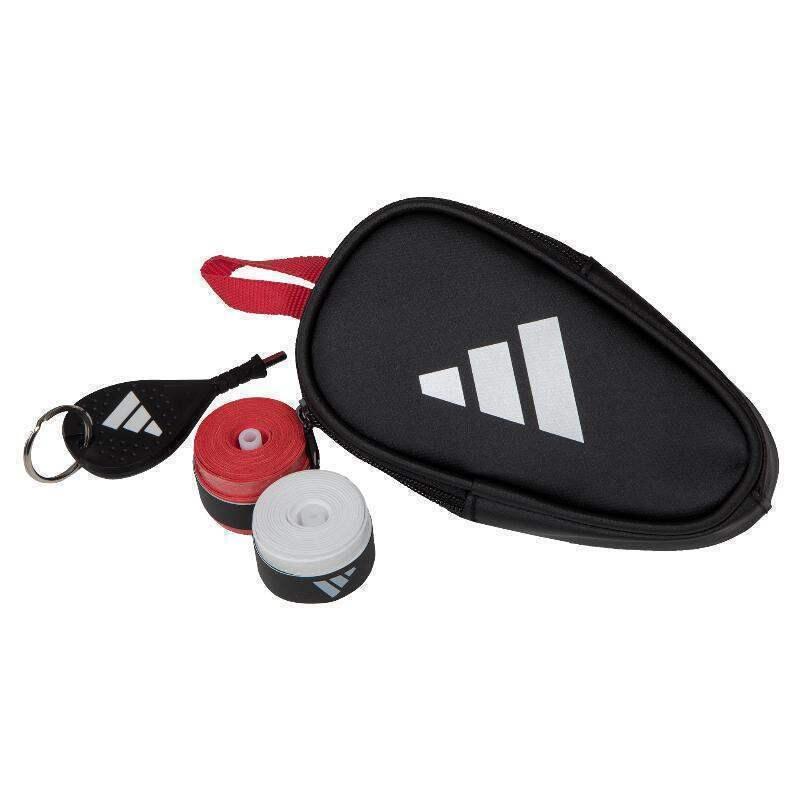 Monedero Adidas 3.4 Negro Rojo 3/5
