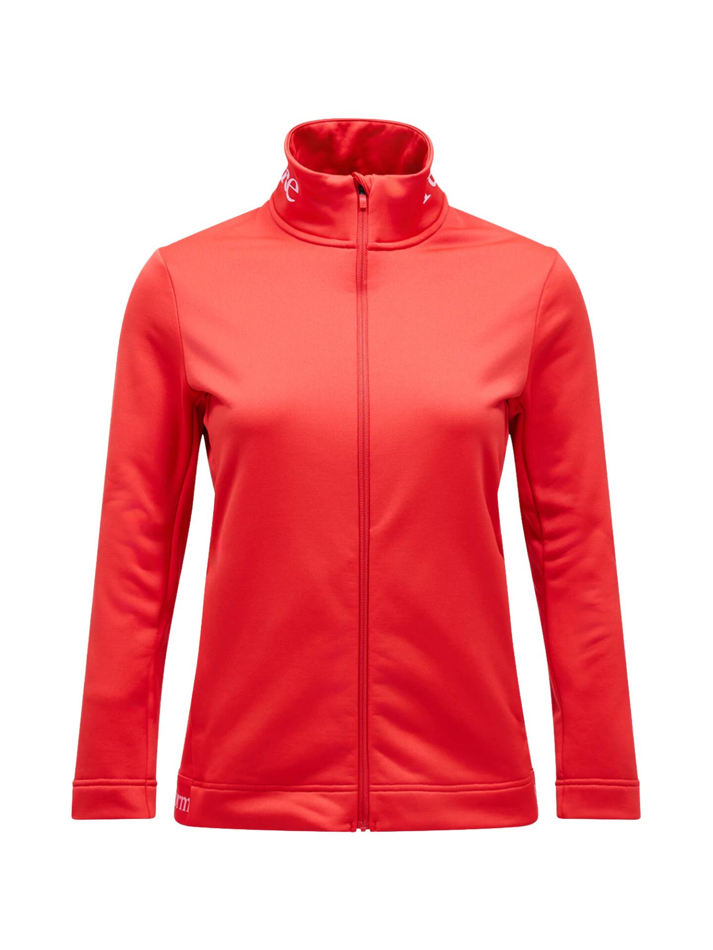 Bluza Peak Performance damska Rider Tech Zip Jacket czerwona - M 3/6
