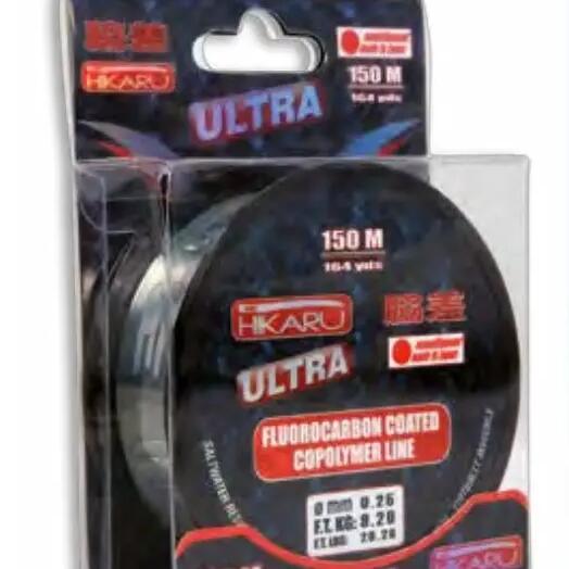 Фир флуорокарбонова линия Lineaeffe Hikaru Ultra 0,18 мм/4,40 кг/150 м