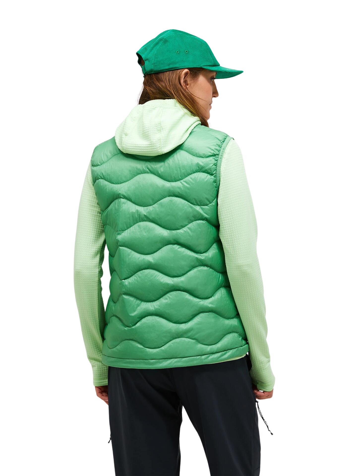Kamizelka Peak Performance puchowa damska Helium Utility Down Vest zielona - L 2/6