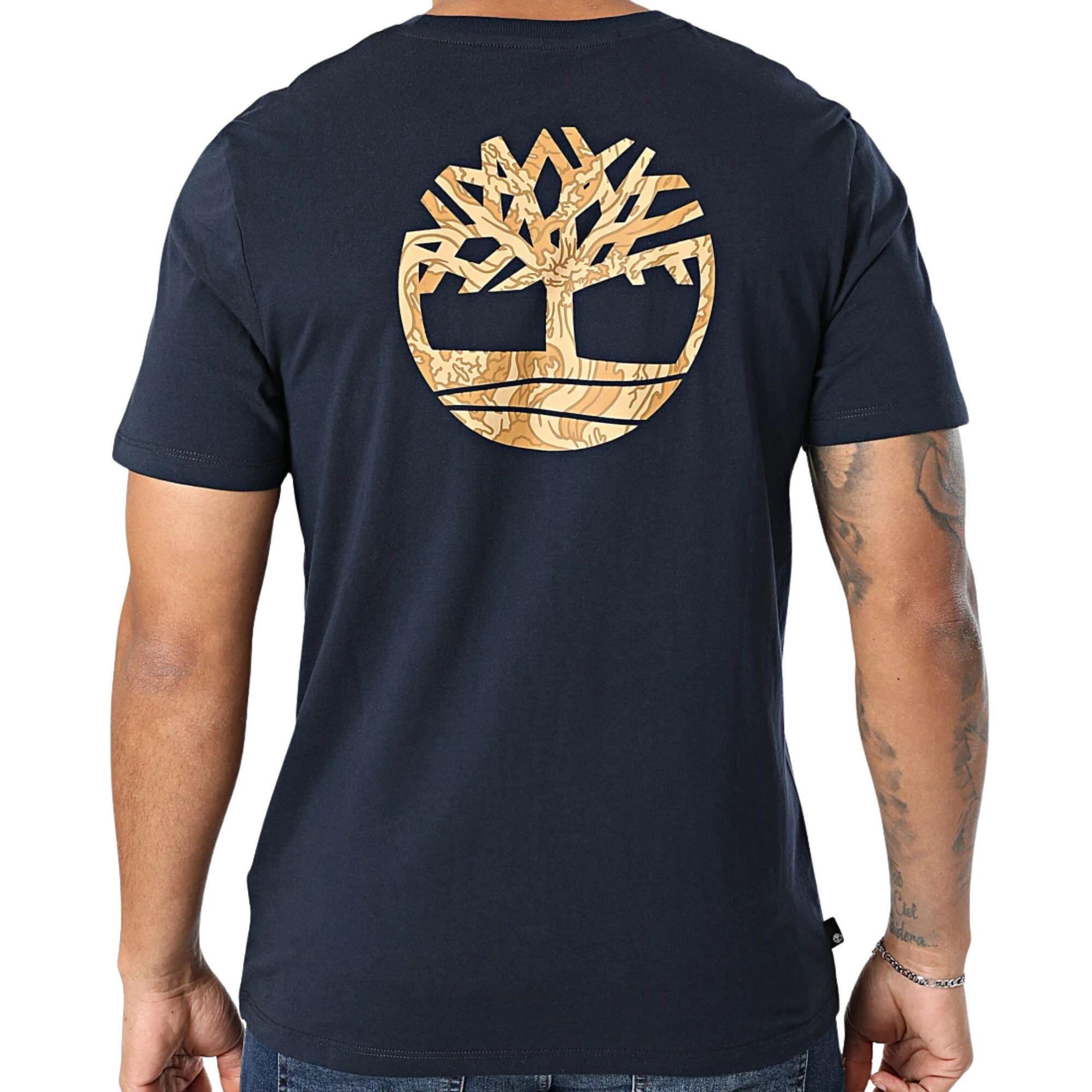 T-shirt Kennebec River Back Camo Tree Logo Blauw - TB0A2FKZ433 2/4