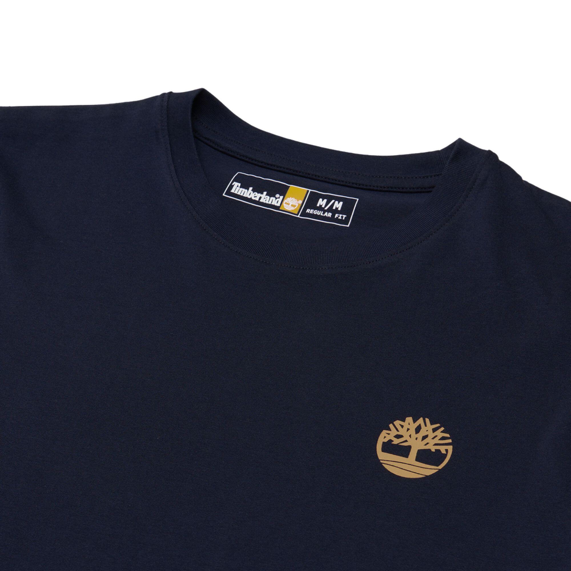 T-shirt Kennebec River Back Camo Tree Logo Blauw - TB0A2FKZ433 3/4