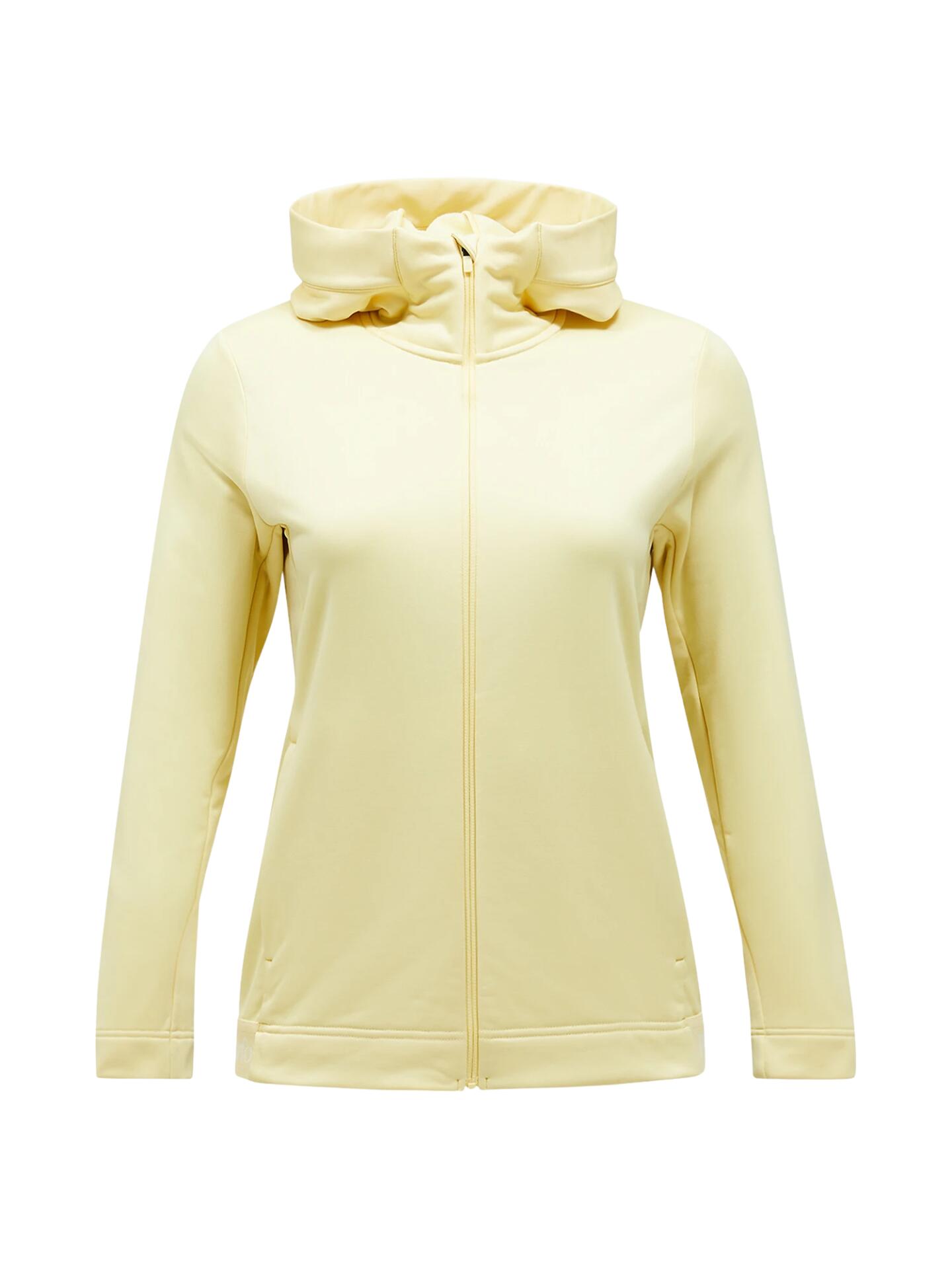 Bluza Peak Performance damska Rider Tech Zip Hood żółta - L 3/6