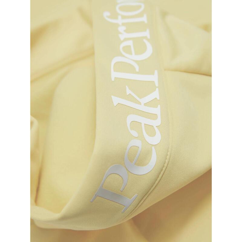 Bluza Peak Performance damska Rider Tech Zip Hood żółta - S