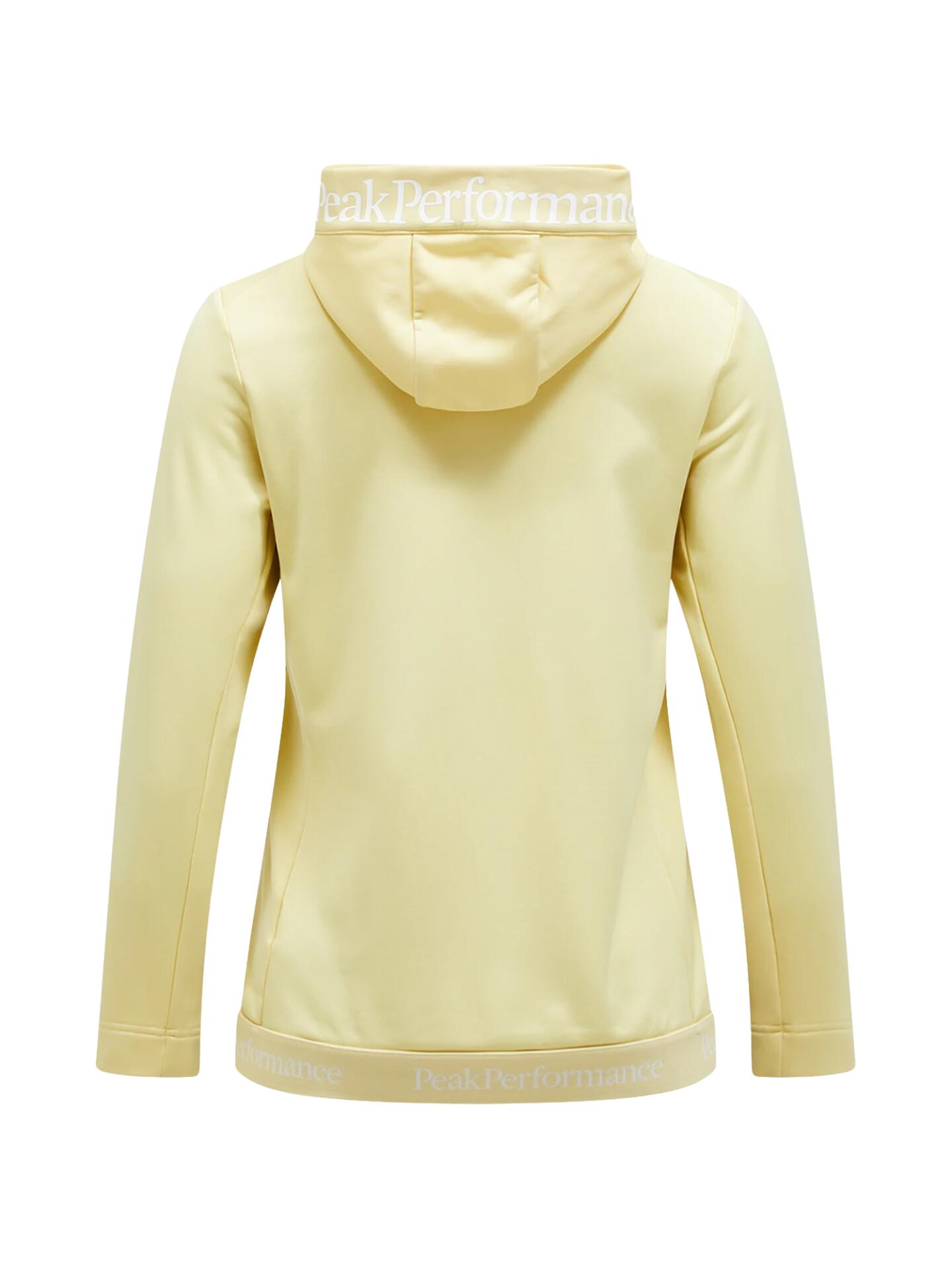 Bluza Peak Performance damska Rider Tech Zip Hood żółta - L 4/6