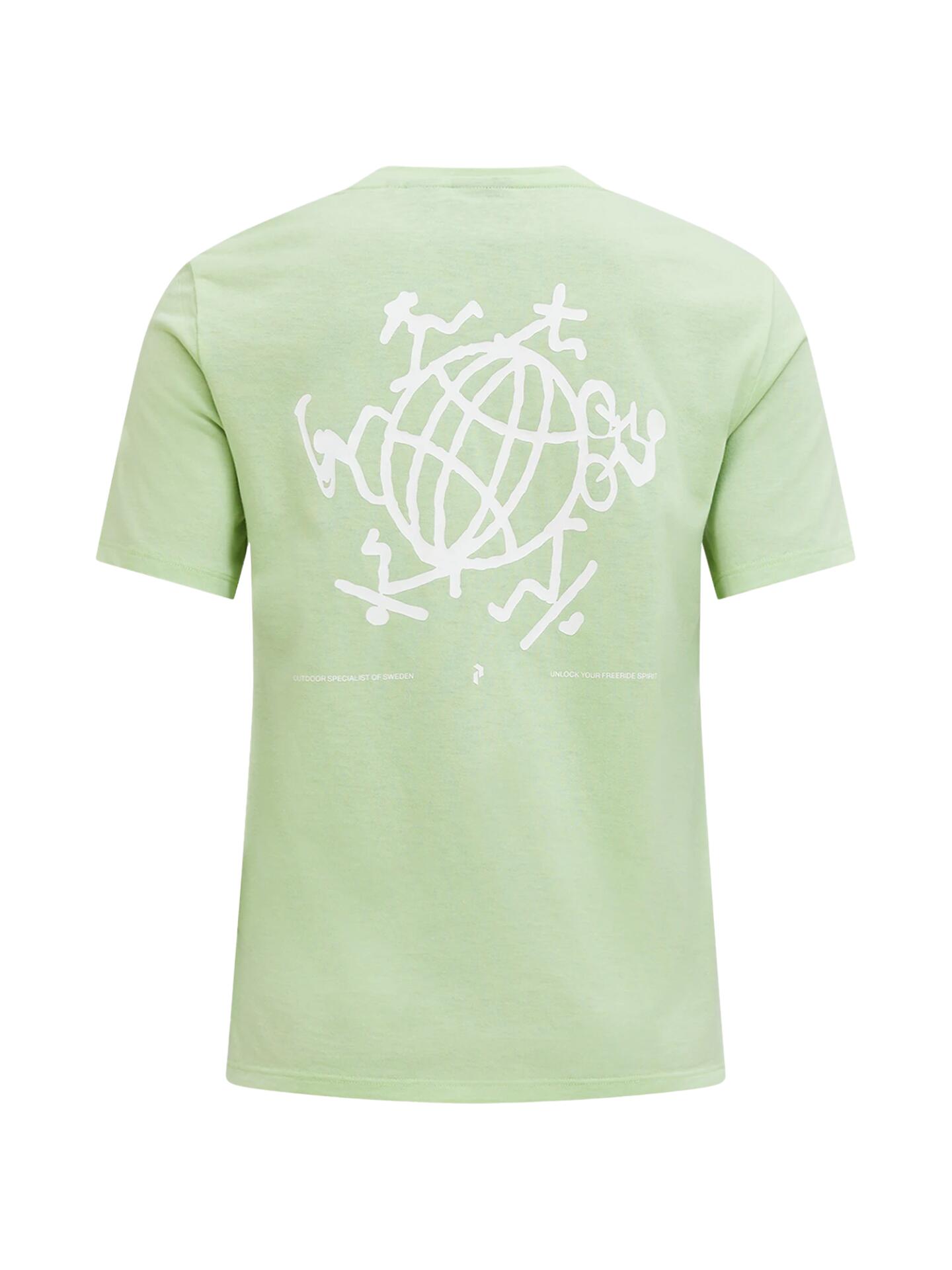 Koszulka Peak Performance damska Explore Graphic Tee zielona - XS 4/6