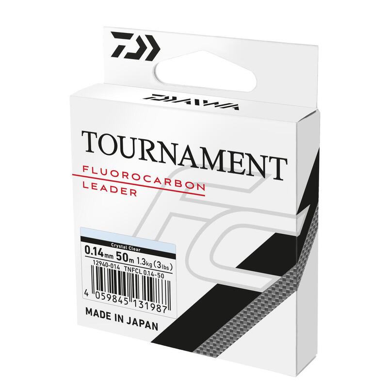 FIR FLUOROCARBON DAIWA TOURNAMENT FC LEADER 0,45MM/12,6KG/28M