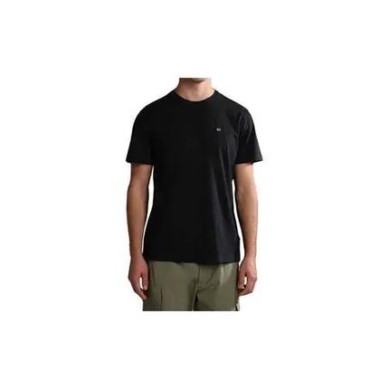 t-shirt crop top SALIS SS SUM HOMME noir