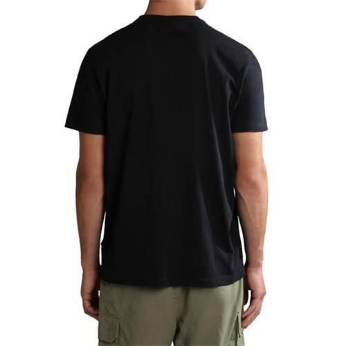 t-shirt crop top SALIS SS SUM HOMME noir 3/6