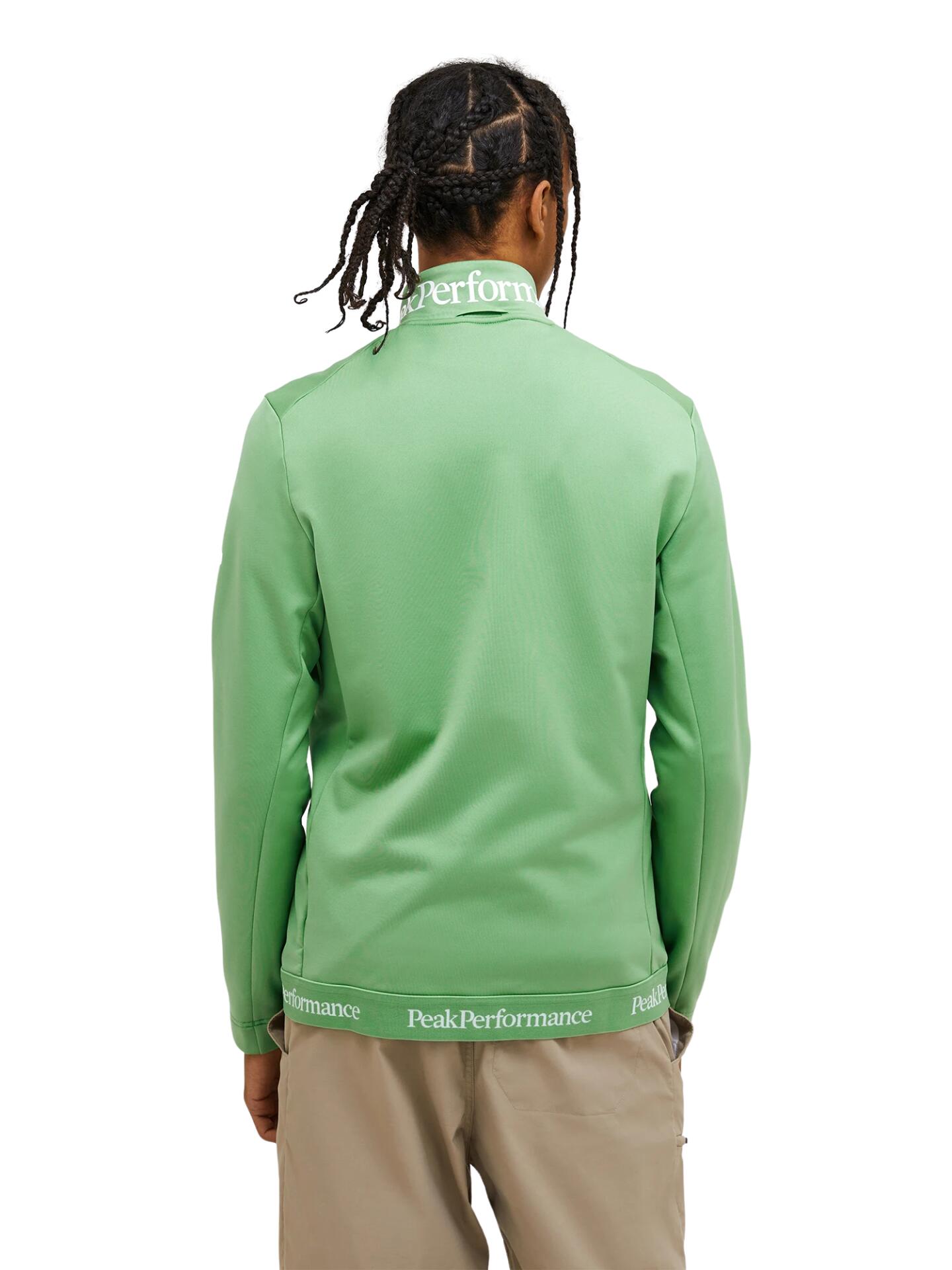 Bluza Peak Performance męska Rider Tech Zip Jacket zielona - XL 2/6