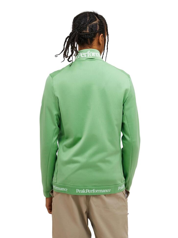 Bluza Peak Performance męska Rider Tech Zip Jacket zielona - L