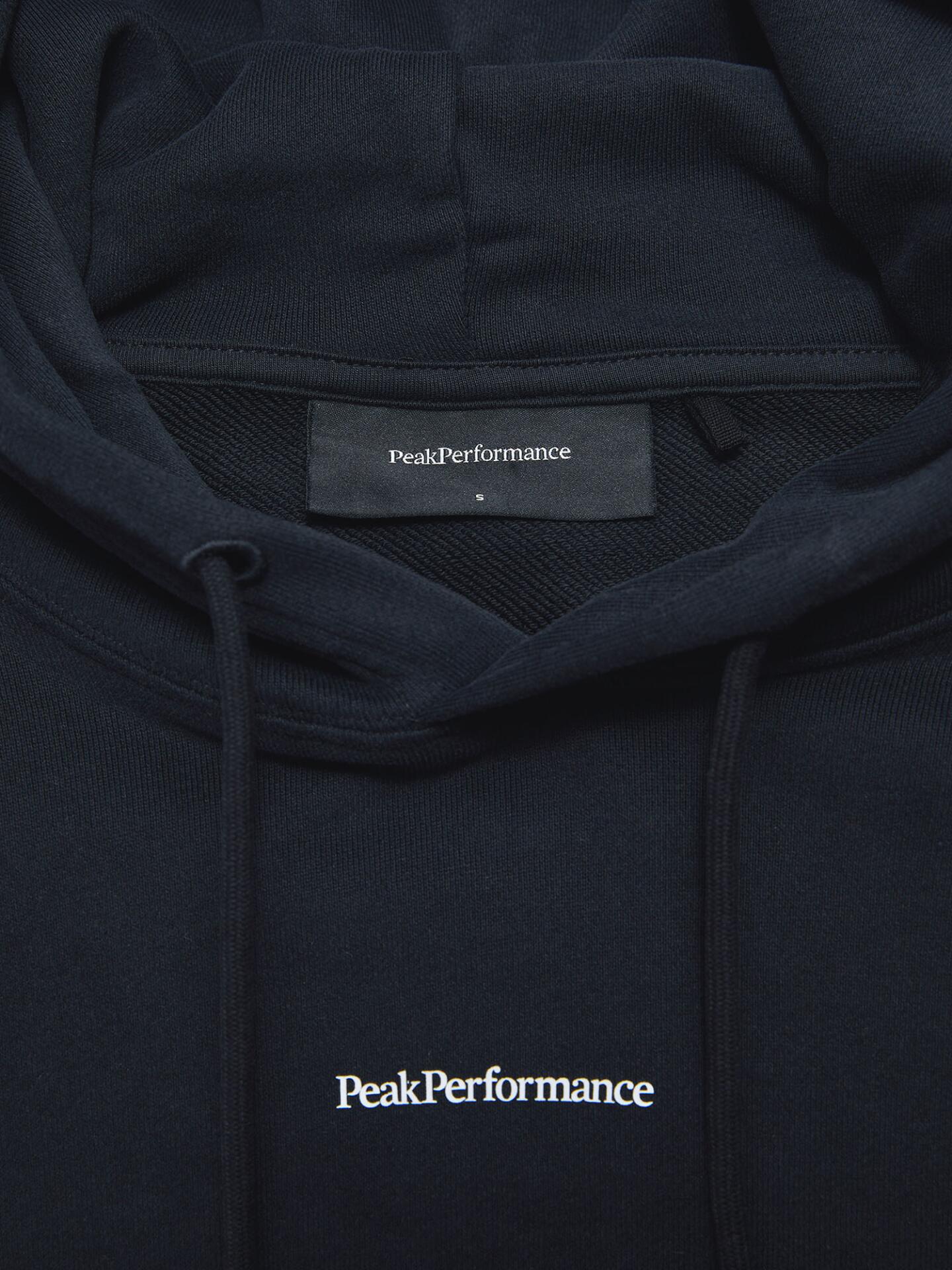 Bluza Peak Performance damska Original Terry Hood czarna - XS 6/6