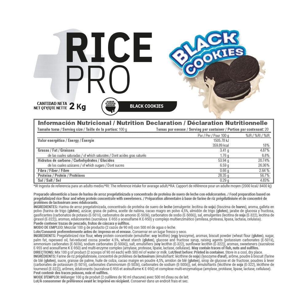 Rice pro - 2 kg Biscuits noirs de MASmusculo 6/6