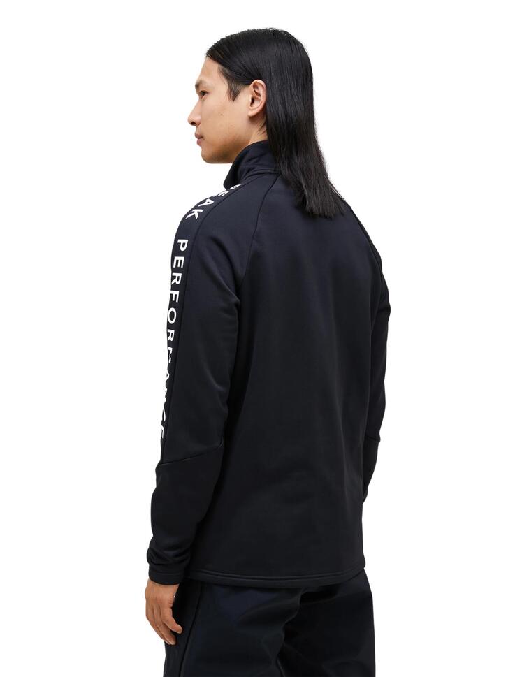 Bluza Peak Performance męska Rider Zip Jacket czarna - XL