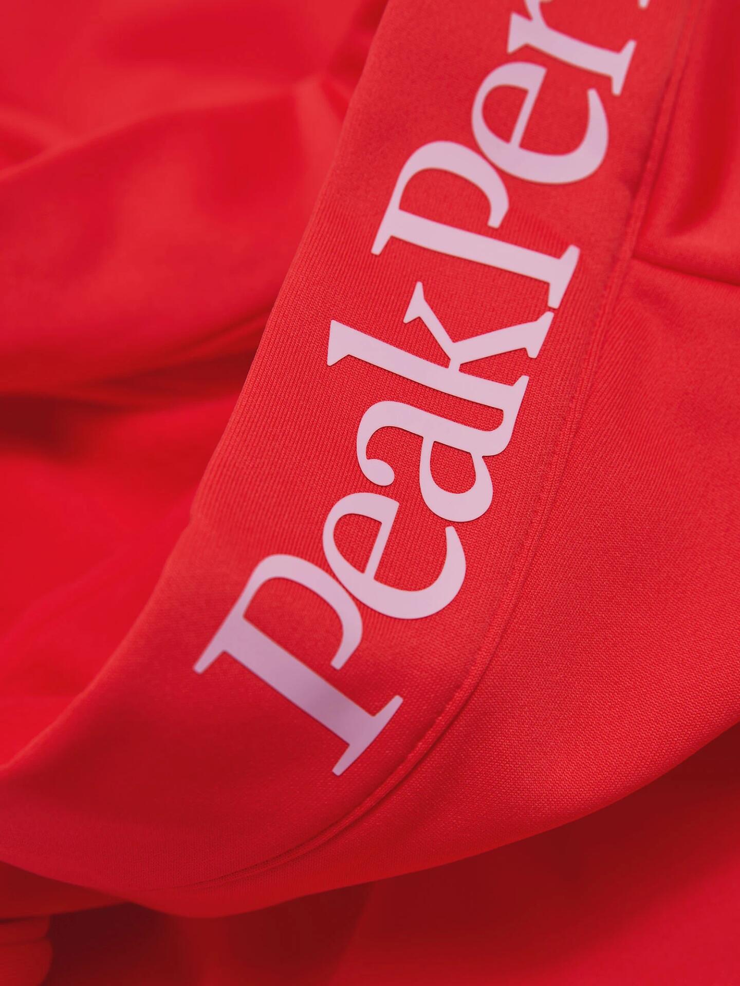 Bluza Peak Performance damska Rider Tech Zip Hood czerwona - L 6/6