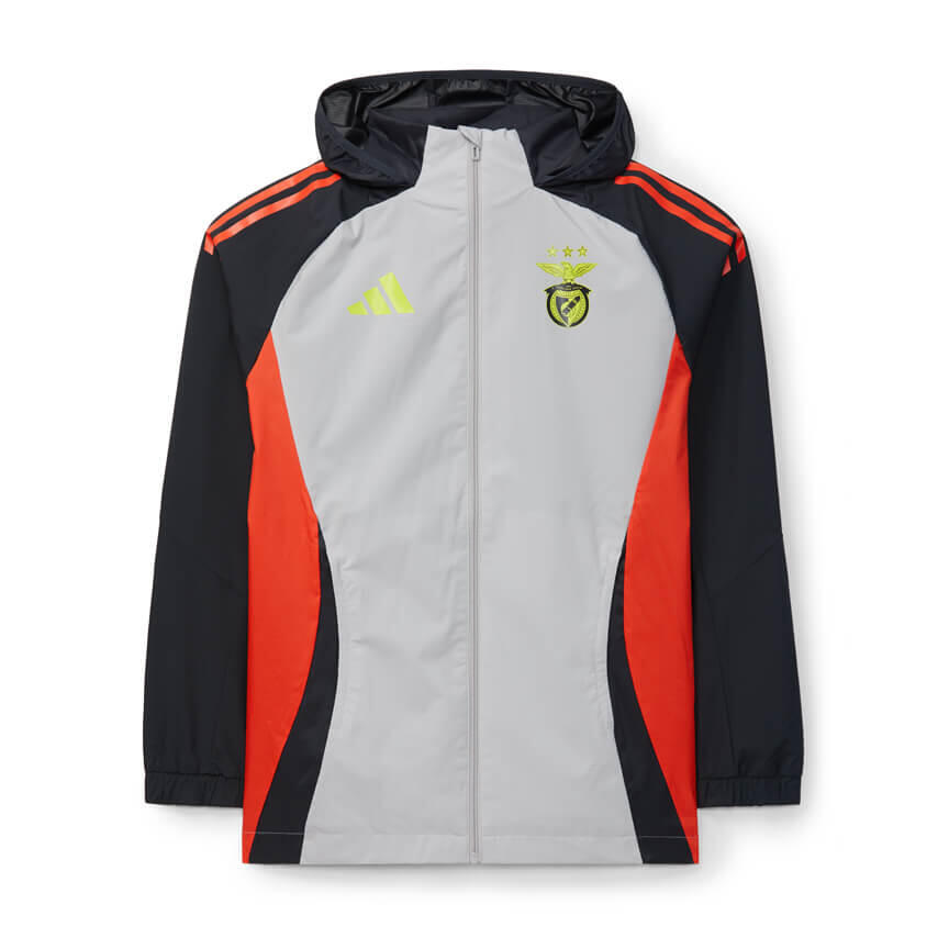 ADIDAS Waterdichte jas Benfica Lisbonne Tiro 2024/25
