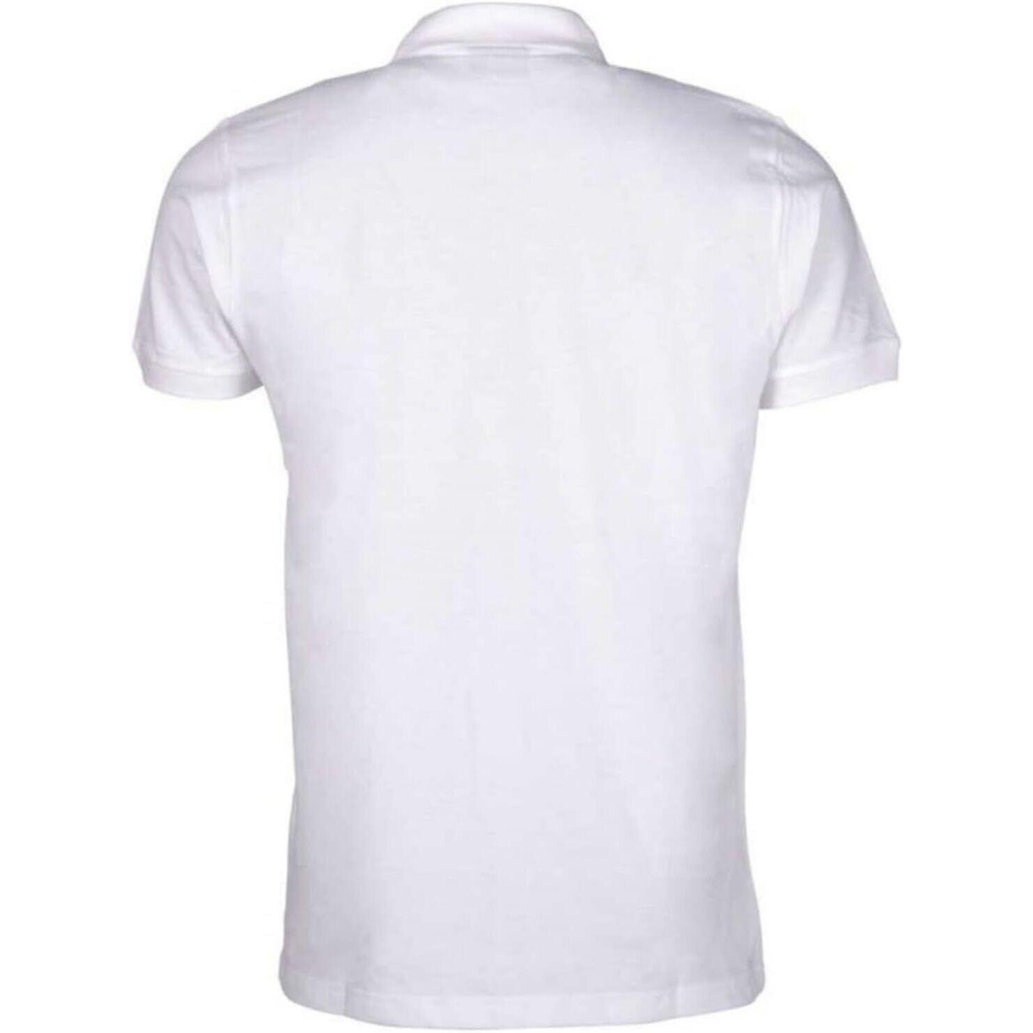 Camiseta Kappa Polo Shirt, Blanco, Hombre 2/2