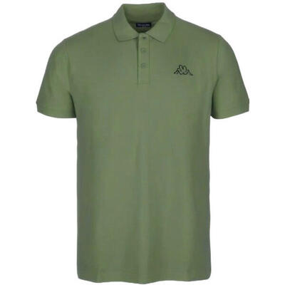 T-Shirt Kappa Polo Shirt. Grün. Herren