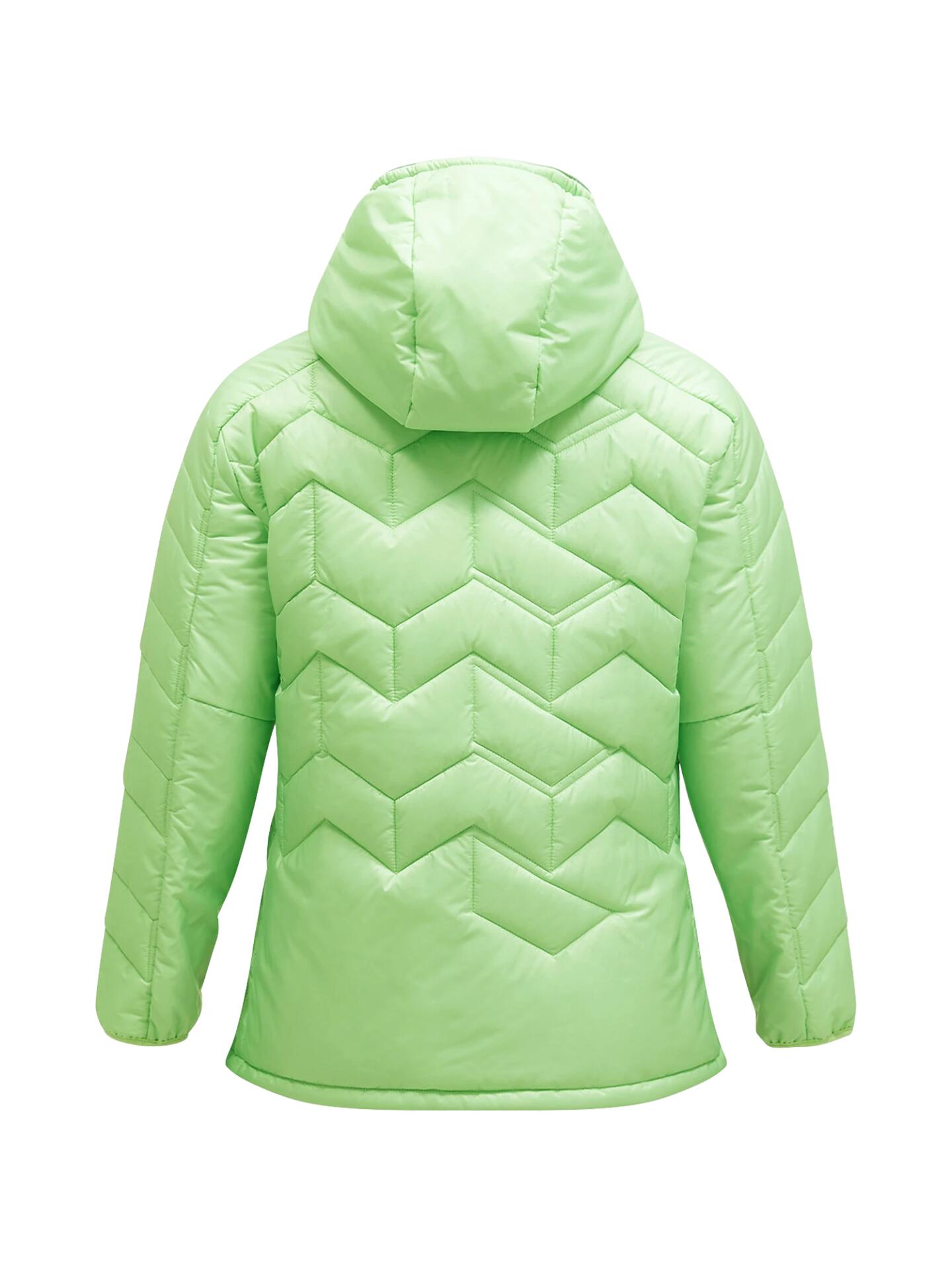Kurtka Peak Performance damska Elevate Liner Hood Jacket zielona - XS 4/6