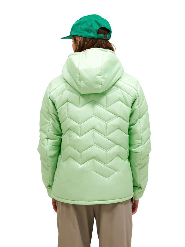 Kurtka Peak Performance damska Elevate Liner Hood Jacket zielona - M
