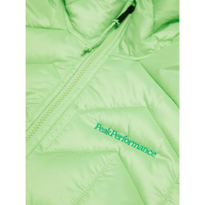 Kurtka Peak Performance damska Elevate Liner Hood Jacket zielona - M