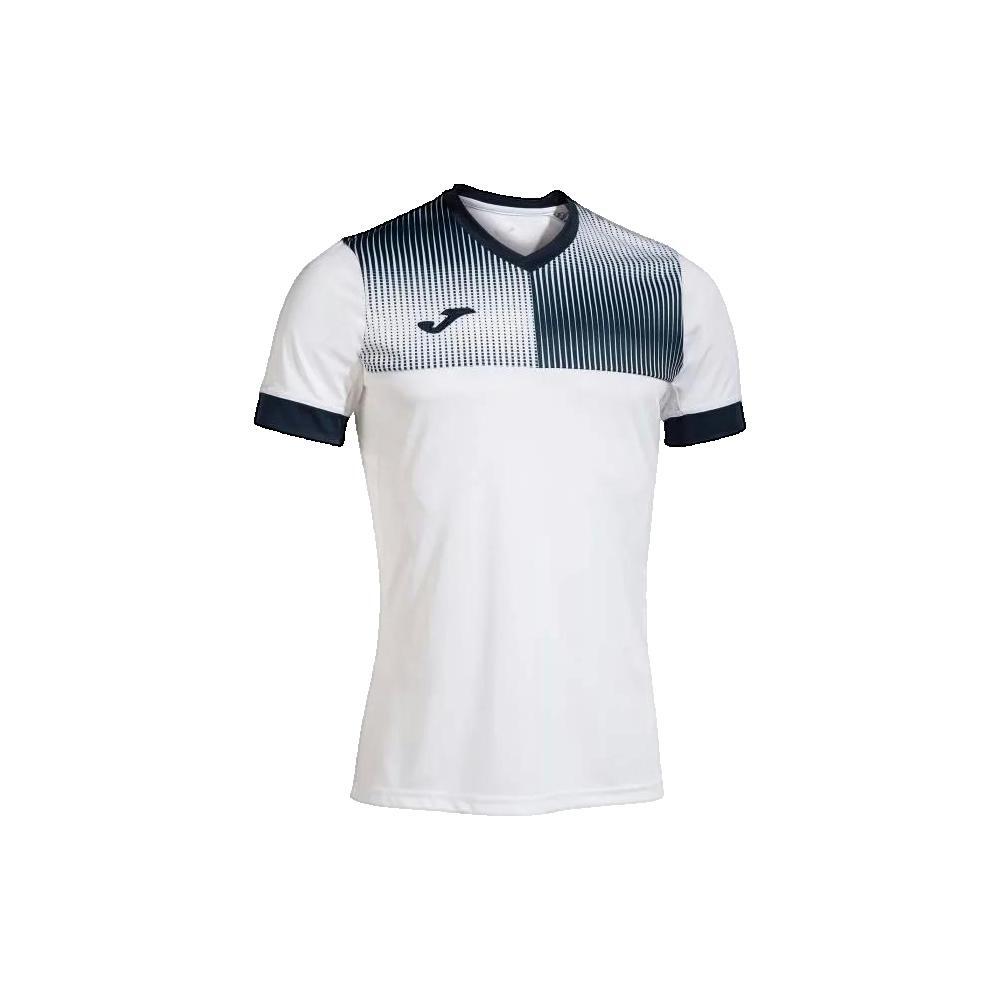 blanco / azul marino oscuro