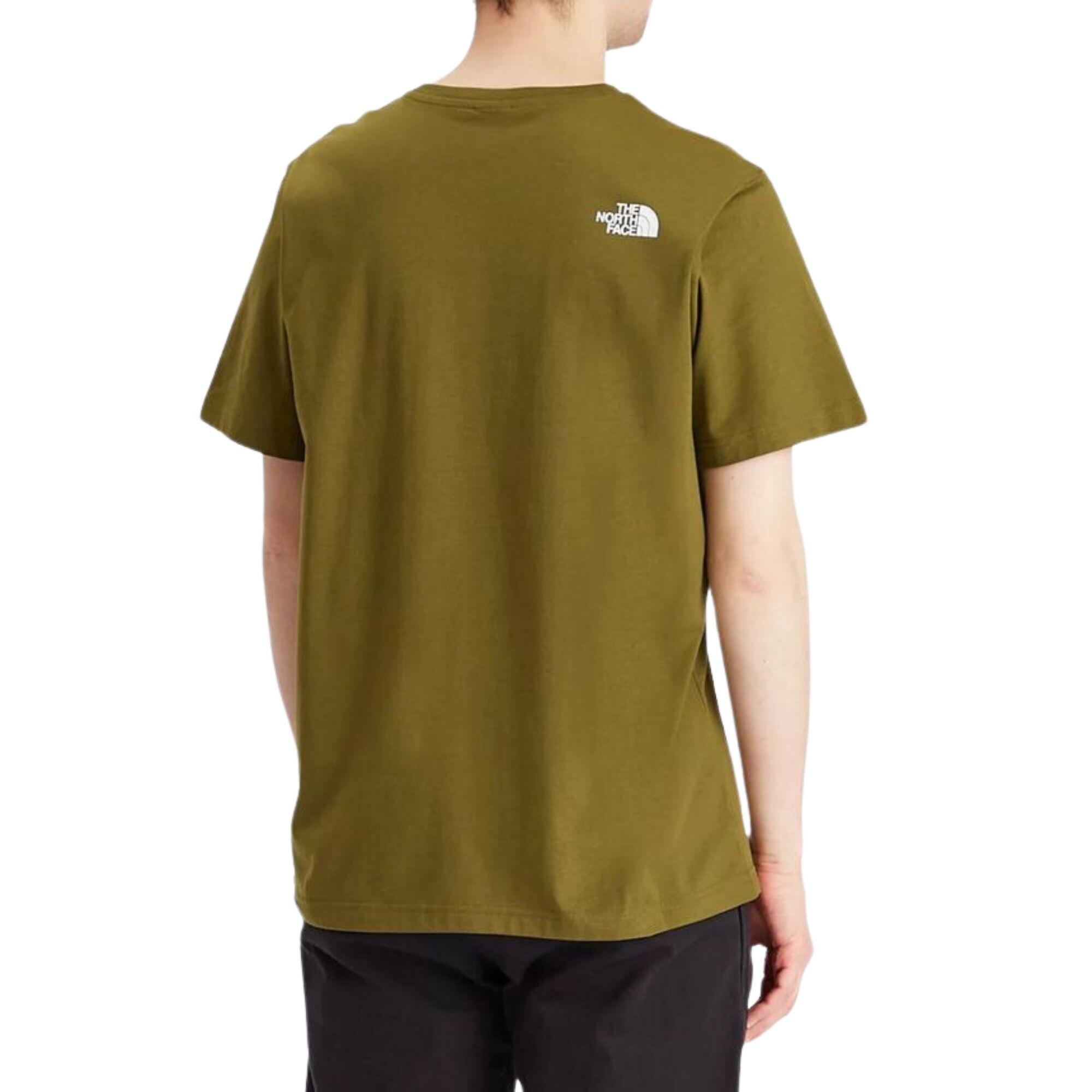 T-shirt Easy Groen - NF0A8A6CTOE 2/4